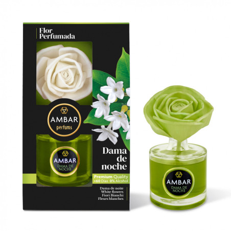 Flor Perfumada Dama de Noche 75 ml Ambar