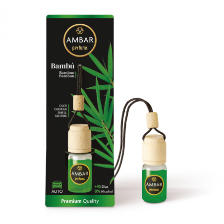 Ambientador Coche Bambú 6,5 ml Ambar