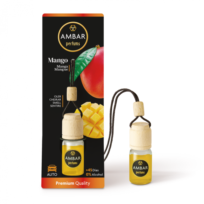 Ambientador Coche Mango 6,5 ml Ambar