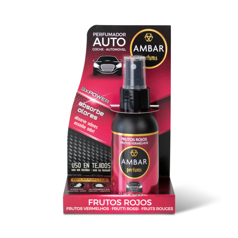 Spray Coche Frutos Rojos Ambar